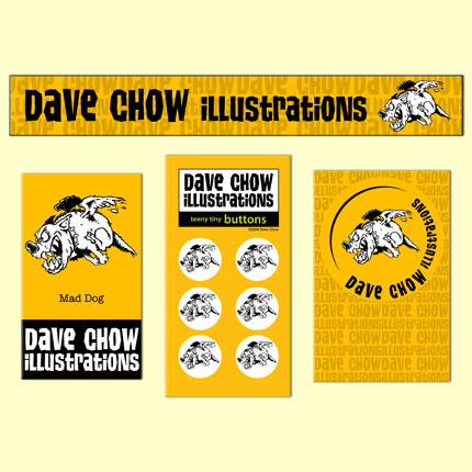 Dave Chow Illustrations Paraphernalia