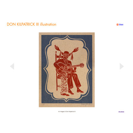 Don Kilpatrick III illustration Website