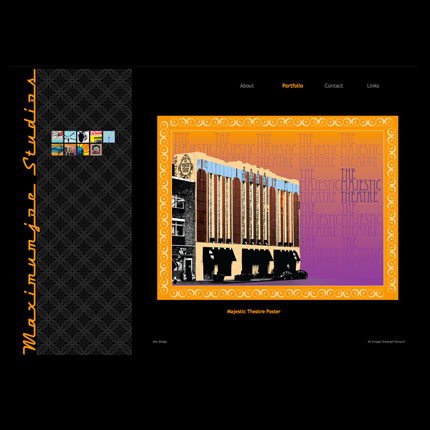 Maximumjoe Studios Website